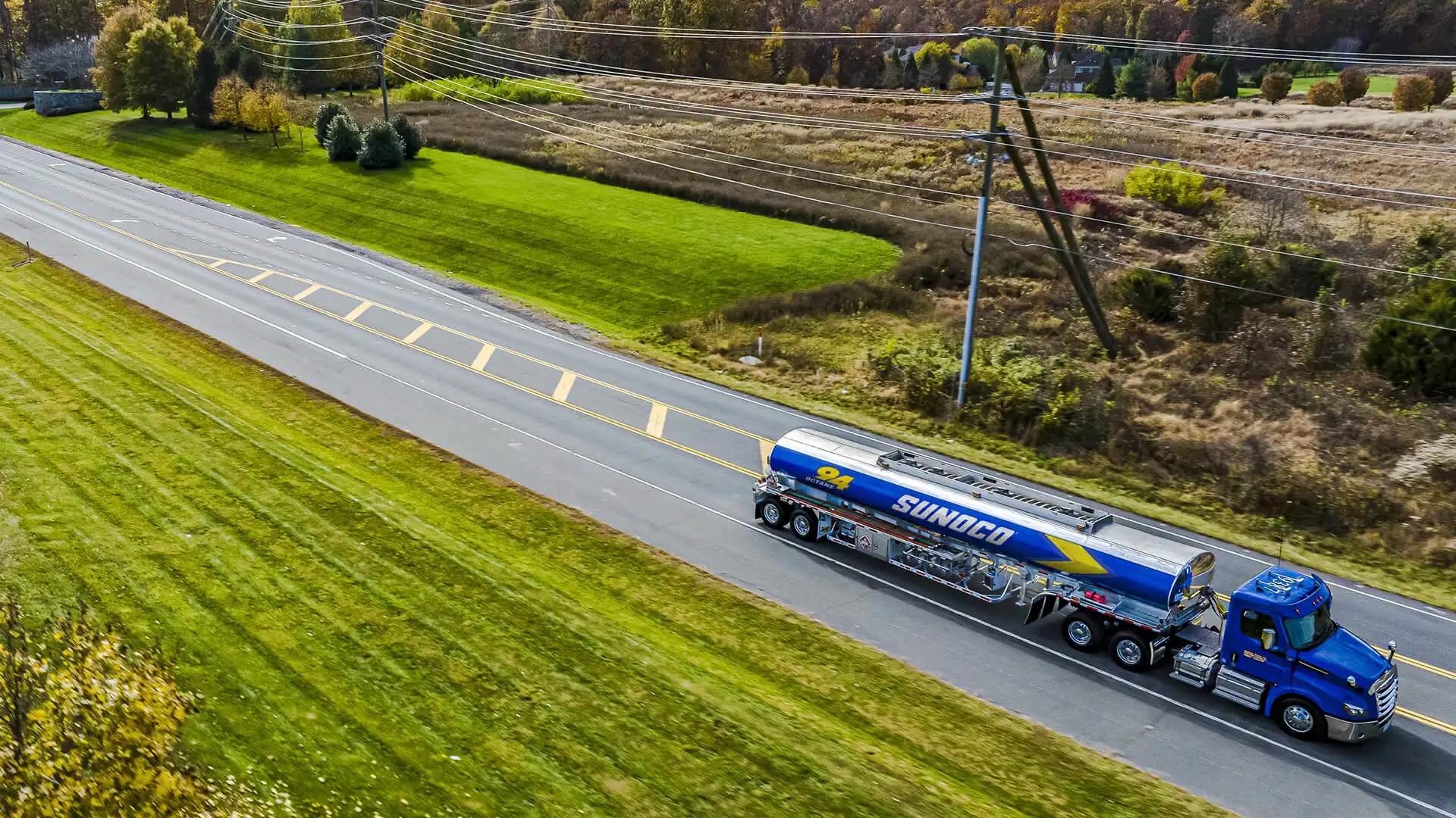 Sunoco fuel truck